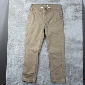Devil-Dog Dungarees Men Khaki Chino Pants 30x30 Tan Straight Leg Casual Trousers